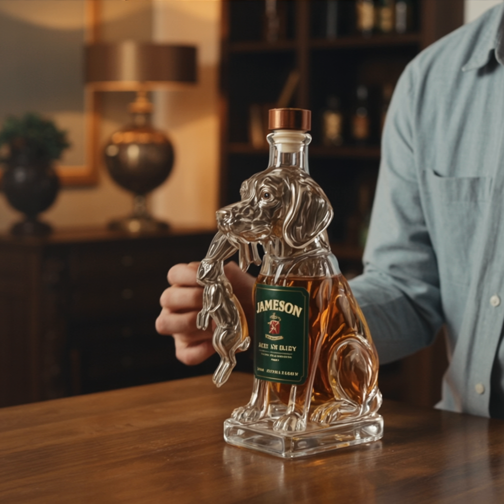 Bottiglia di Whisky - Edizione Cane